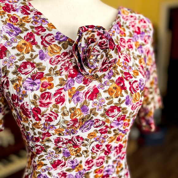 Timing Dresses 8s Timing Foral Mini Dress Poshmark